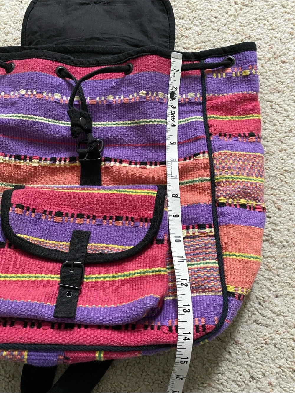 Sun n’ Sand Woven Backpack.